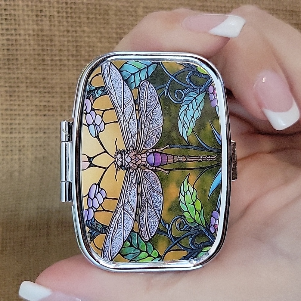 🔥LAST ONE🔥 ART DECO DRAGONFLY HINGED BOX